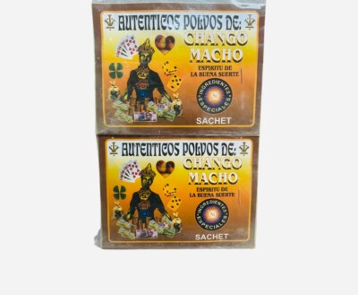 2x CHANGO MACHO Autenticos Polvos Magicos Esotericos