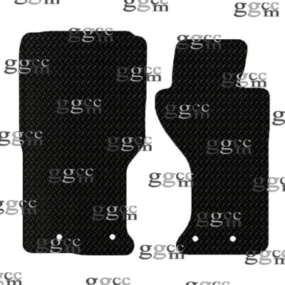 FOR MAZDA MX5 (MK4) 2015 & ONWARD TAILORED BLACK RUBBER CAR FLOOR MATS. (4 CLPS)