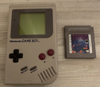 Gameboy Classic Game Boy Konsole pocket Nintendo mit Tetris - retro Spiel