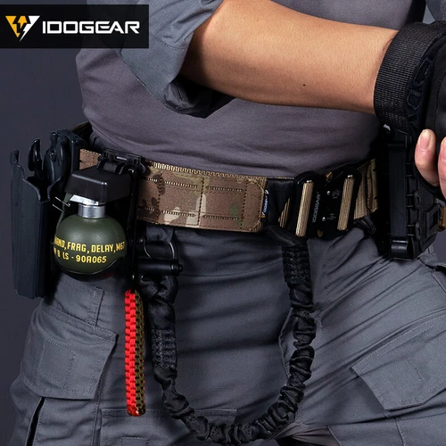 IDOGEAR 2" Taktischer Gürtel Schnellspanner Metallschnalle Laser MOLLE Herren Gürtel tarnfarben - Bild 6 von 21