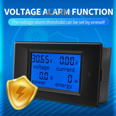 PZEM-051 DC6.5-100V Digital Voltmeter Ammeter Voltage Current Meter 100A Shunt