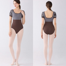 Ballet Dance Leotards  Lace Gymnastics Exercise Costume Adult Ballet Leotard