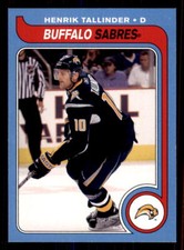 2008-09 O-Pee-Chee 1979-80 Retro #165 Henrik Tallinder Buffalo Sabres
