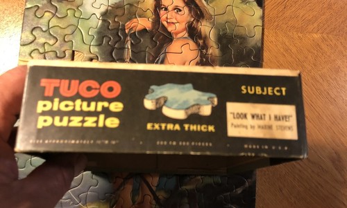 Vintage Tuco Interlocking Picture Puzzle-1 Piece - Picture 4 of 7