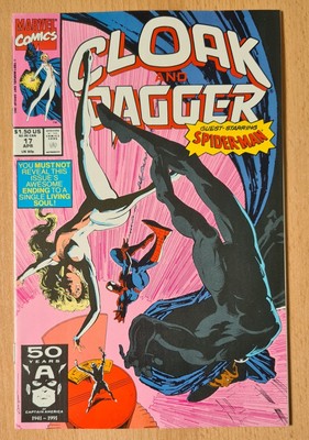 Cloak And Dagger #17 (1991) with Spider-Man  / Marvel Us Comic