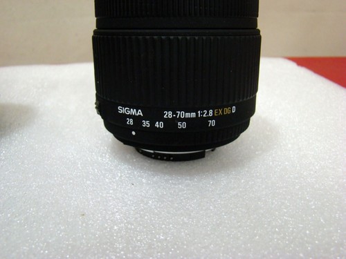 Sigma Zoom EX DG 28-70mm F/2.8 D Nikon F mount interchangeable lens - Picture 12 of 14