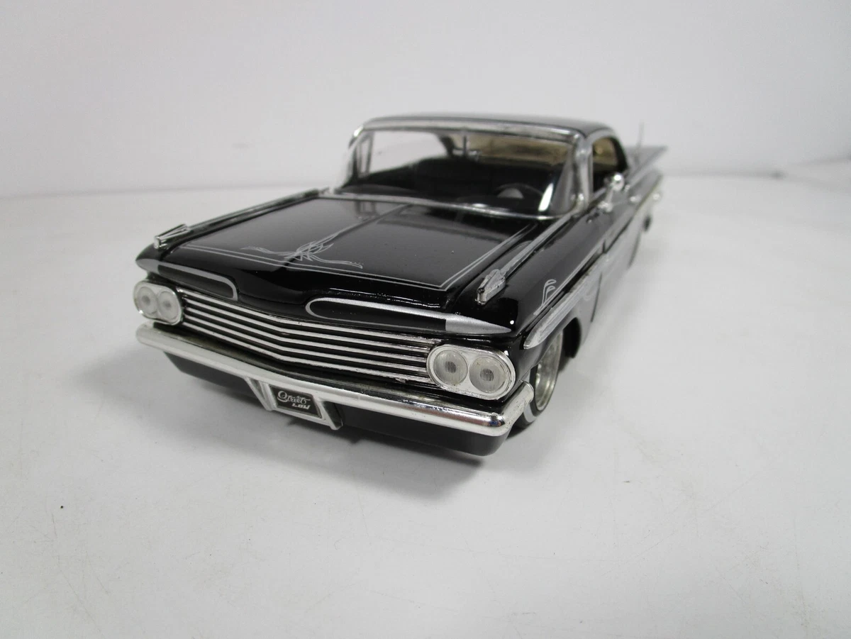 JADA 1/24 STREET LOW BLACK 1959 CHEVY IMPALA USED * ISSUE PLEASE READ* NO BOX