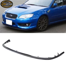 Fits 08-10 Subaru Legacy STi Front Bumper Lip Spoiler Splitter JDM Bumper Only