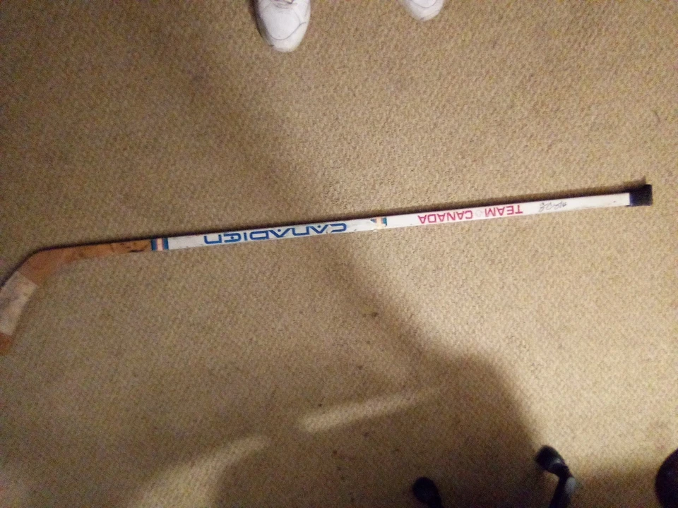 Mark Parrish Florida Panthers Signed "Canadian" Hockey Stick - Image 4 of 4