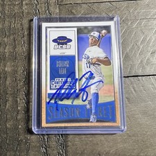 Dillon Tate Signed IP Auto 2015 Panini Contenders Season Ticket #36 RC