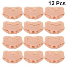 12pcs Metatarsal Foot Pads Fleixble Toe Pad Insoles Foot Cushion for Pain Relief