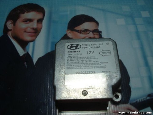Airbagsensor Airbagsteuergerät Hyundai Santa Fe 95910-26600 9591026600 5WK43044