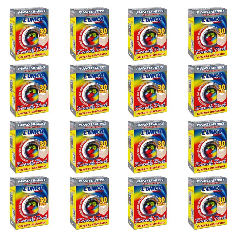 480pz L’UNICO ORIGINALE Panno Lavatrice fogli cattura colore Nuova formula