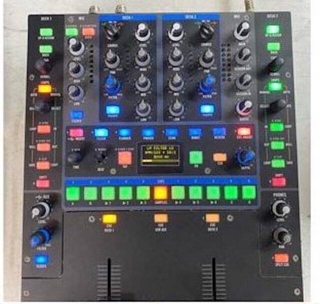 Rane Sixty-Two 62 Serato 2ch 2-Channel Scratch Live Pro DJ Mixer 