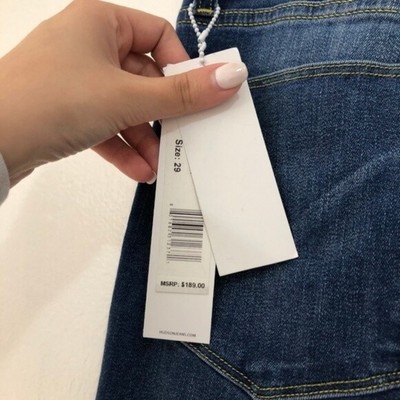 $185 NWT HUDSON Jeans Blair High Rise 