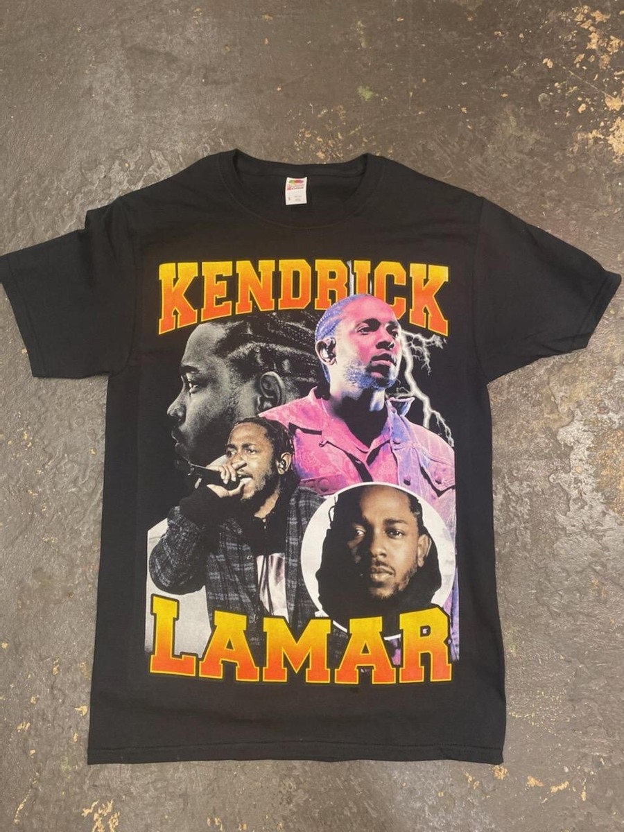 NEW KENDRICK LAMAR YELLOW LETTERS T SHIRT | eBay