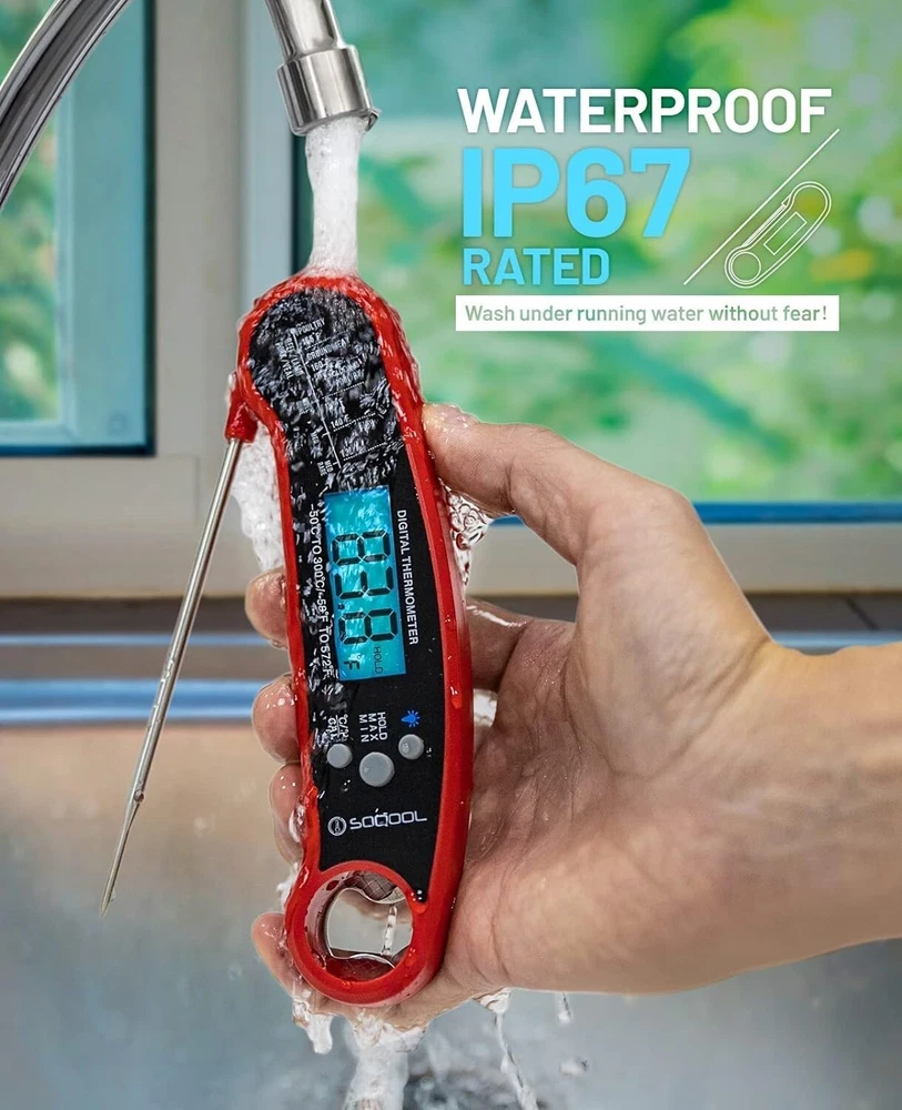 Meat Thermometer Digital, Instant Read Food Thermometers for Kitchen Cooking ... Meat Thermometer Digital, Instant Read Food Thermometers for Kitchen Cooking ...