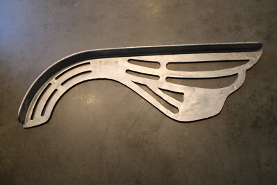 Garde-Chaîne Duralumin Vintage 1935-45 - Pour Moto Ancienne (Peugeot, Caminargent, Aviac)