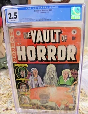 Vault of Horror #25 (EC Comics June-July 1952) Golden Age CGC 2.5 