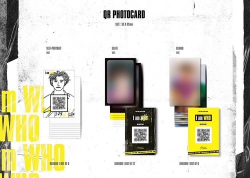 STRAY KIDS 2nd Mini Album I am WHO CD+P.Book+3ea QR Photocard+Lyrics Poster+Gift - Imagen 5 de 8