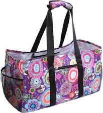 Extra Large Utility Tote - Reusable Shopping Bags, Waterproof Beach Bag Foldable