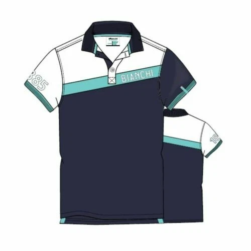 Maillots bleus pour cycliste