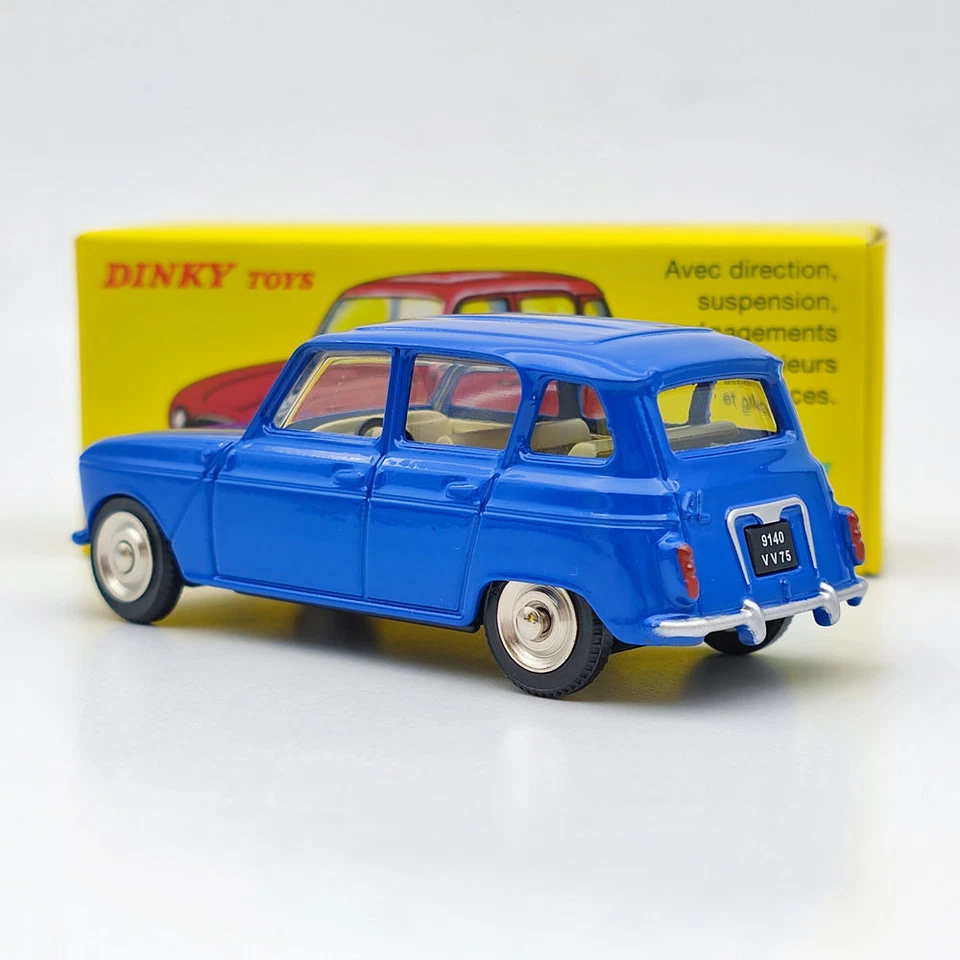 1:43 Atlas Dinky Toys 518 Renault 4L Diecast Models Car Collection - Immagine 3 di 4