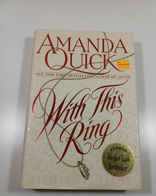With this ring by Amanda Quick 1998 hardcover/dust jacket