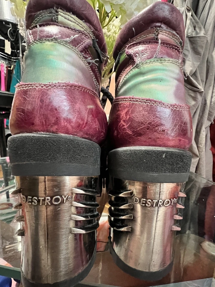 Винтажные ботинки Rare Destroy 1990-е - Изображение 4 из 4