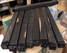 1 Gabon Ebony 1x1x16 Wood Turning Lumber Bows Magic Wands Pipes Ebony Timber