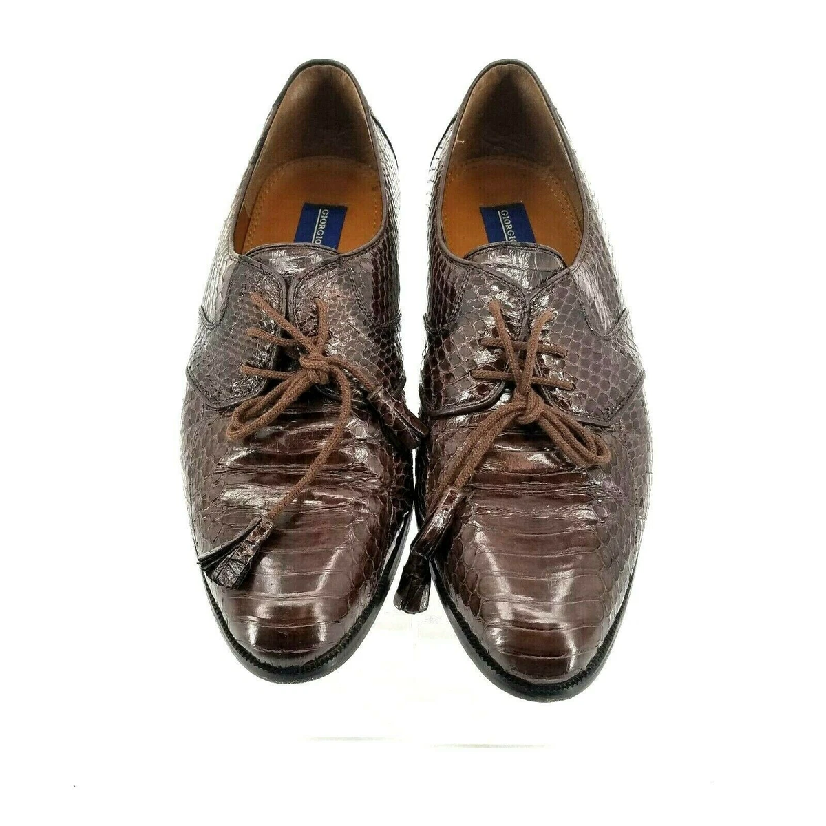 Giorgio brutini mens snakeskin shoes cheap