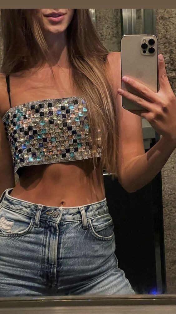 ZARA NEW STRAPPY SHINY CROP TOP SIZE XS -S REF. 2855/100 | eBay ZARA NEW STRAPPY SHINY CROP TOP SIZE XS -S REF. 2855/100 | eBay