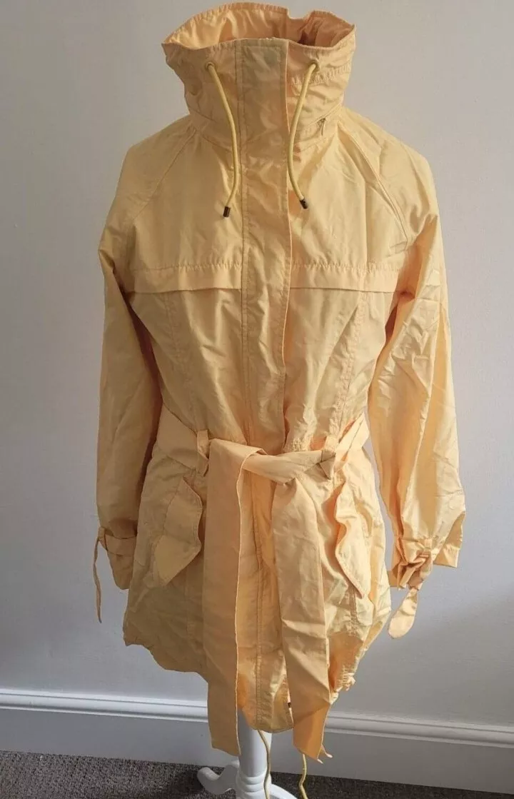 Joules shop yellow parka