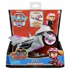New Nickelodeon Spin Master PAW PATROL Moto Pups SKYE Deluxe Motorcycle