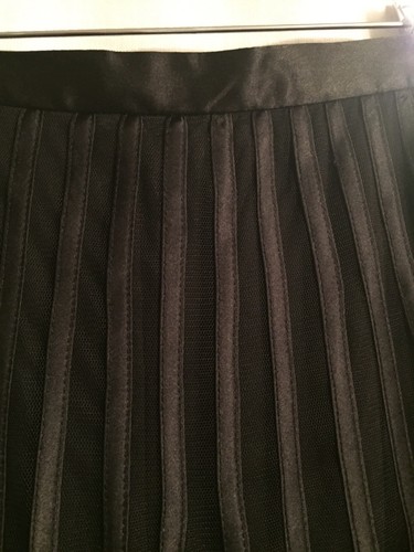 JS Collections Lord & Taylor Black Evening Holiday Skirt Size 12 Style 855840 - Picture 3 of 10