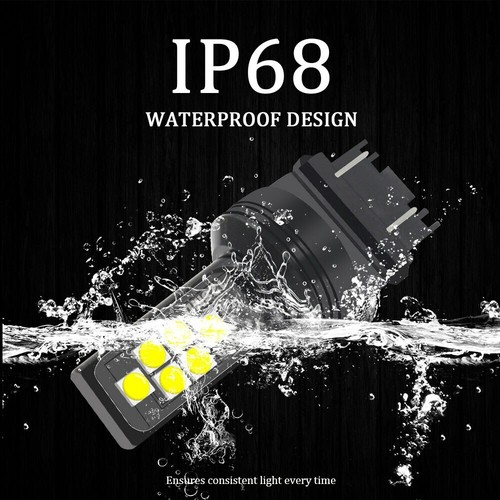 3156 3157 LED Turn Signal Bulbs Advanced 3030 SMD DRL Brake Parking Lights Green - Picture 2 of 10