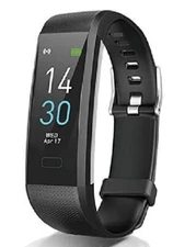 Fitness Activity Tracker Watch as Fitbit Heart Rate Monitor Pedometer for Women