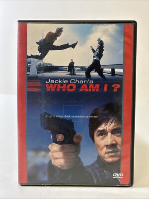 Who Am I (DVD Region 1, 1999) with Insert, Jackie Chan, English/French, Tested!