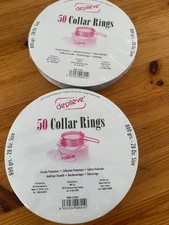 2 Pack a 50 Schutzringe zur Wachsbehandlung - 800gr / 28 Oz