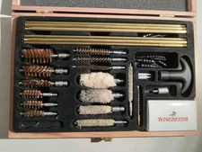 Universal Gun Cleaning Kit Used Drywall Mud On Box