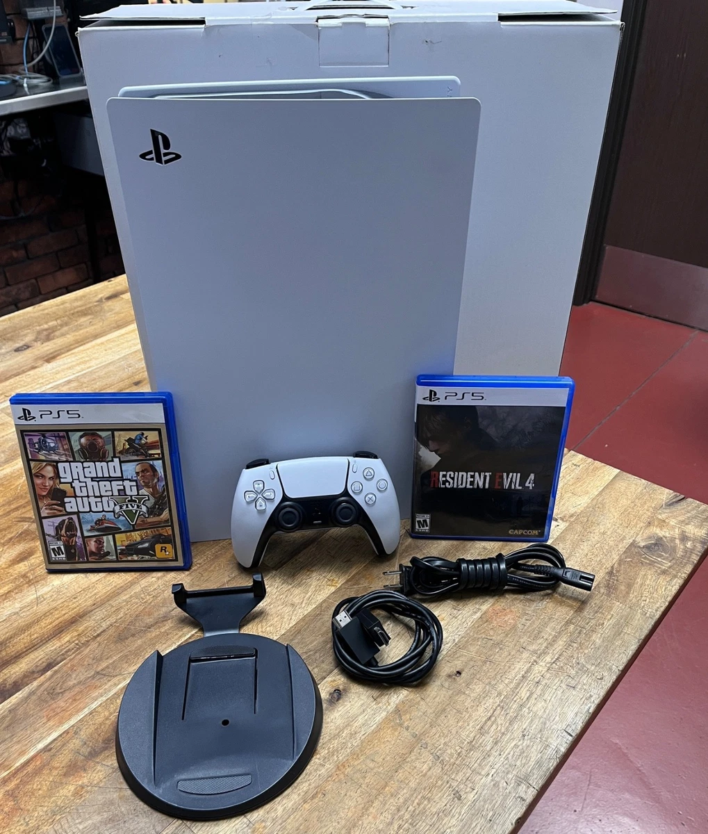 Sony PlayStation 5 Blu-Ray Edition White 825GB Consoles for sale