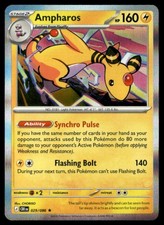 Ampharos - Holo Rare ME04: Chaos Rising 029/086 NM