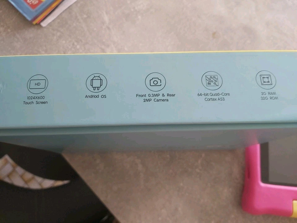 kinder tablet Rosa - Bild 3 von 3