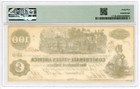 1863 CT-39 $100 Confederate States of America (CTFT.) Note - PMG Ch.XF 45 — photo 2