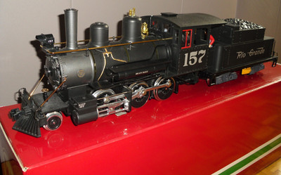 LGB 23191 US Dampflok Mogul der Rio Grande, neuwertig mit Anleitung in OVP