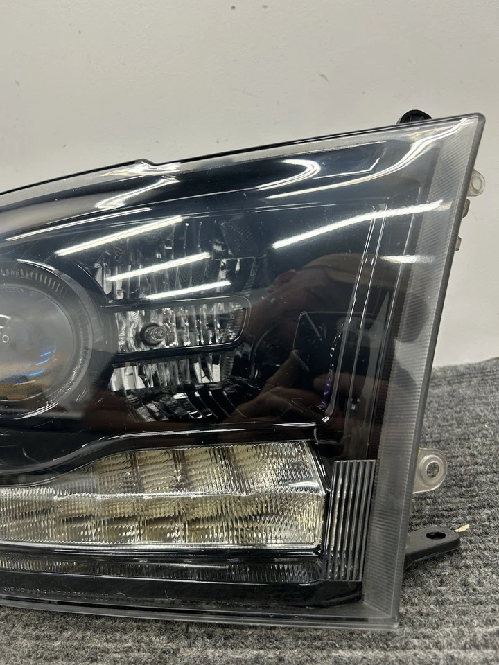 Faro halógeno LED negro OEM 2013-2018 Dodge RAM 1500 2500 (derecho/paso) Foto 4 de 4
