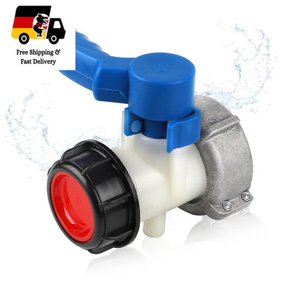 IBC Adapter IBC Tank Drain Tap Flap Valve DN40 62 mm