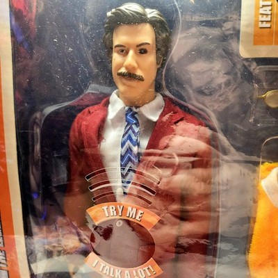 Anchorman 1/6 Ron Burgundy 13  Talking Figure Beeline 