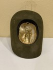 Stetson 3X Beaver XXX Felt Hat 7 1/4 VTG Vintage Dark Olive Green VERY NICE! — photo 8