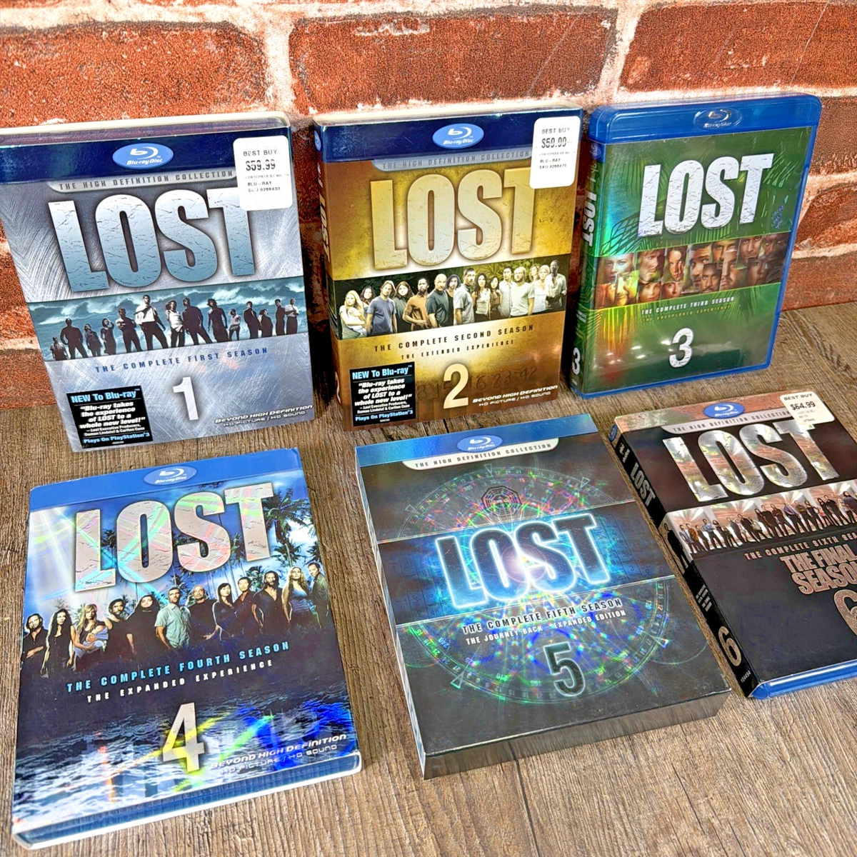 Lost Season 1 6 DVDs & Blu-ray Discs for sale - eBay